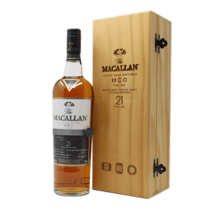 2026 NewMacallan Fine Oak 21 Year Old Scotch Single Malt Whiskey