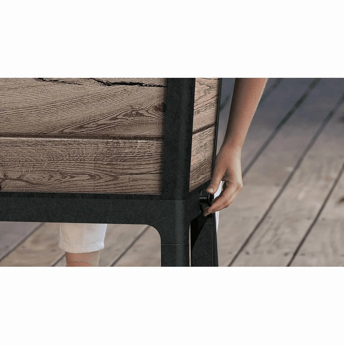 2026 NewKeter Signature Collection 29 Gal. Resin Elevated Garden Bed