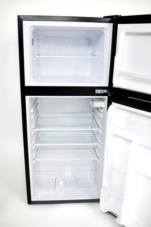 2026 NewFrigidaire, 4.5 Cu. ft., 2 Door Compact Refrigerator-Chrome Trim, EFR451, Platinum