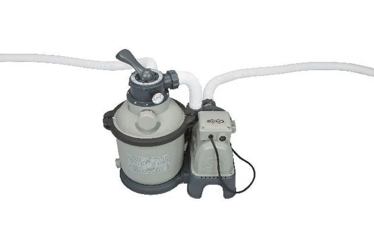2026 NewIntex 1200 GPH Krystal Clear Above Ground Pool Sand Filter Pump Set | 28643EG