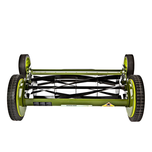 Sun Joe MJ502M Manual Reel Mower W/ Grass Catcher | 20-inch | 9-Position