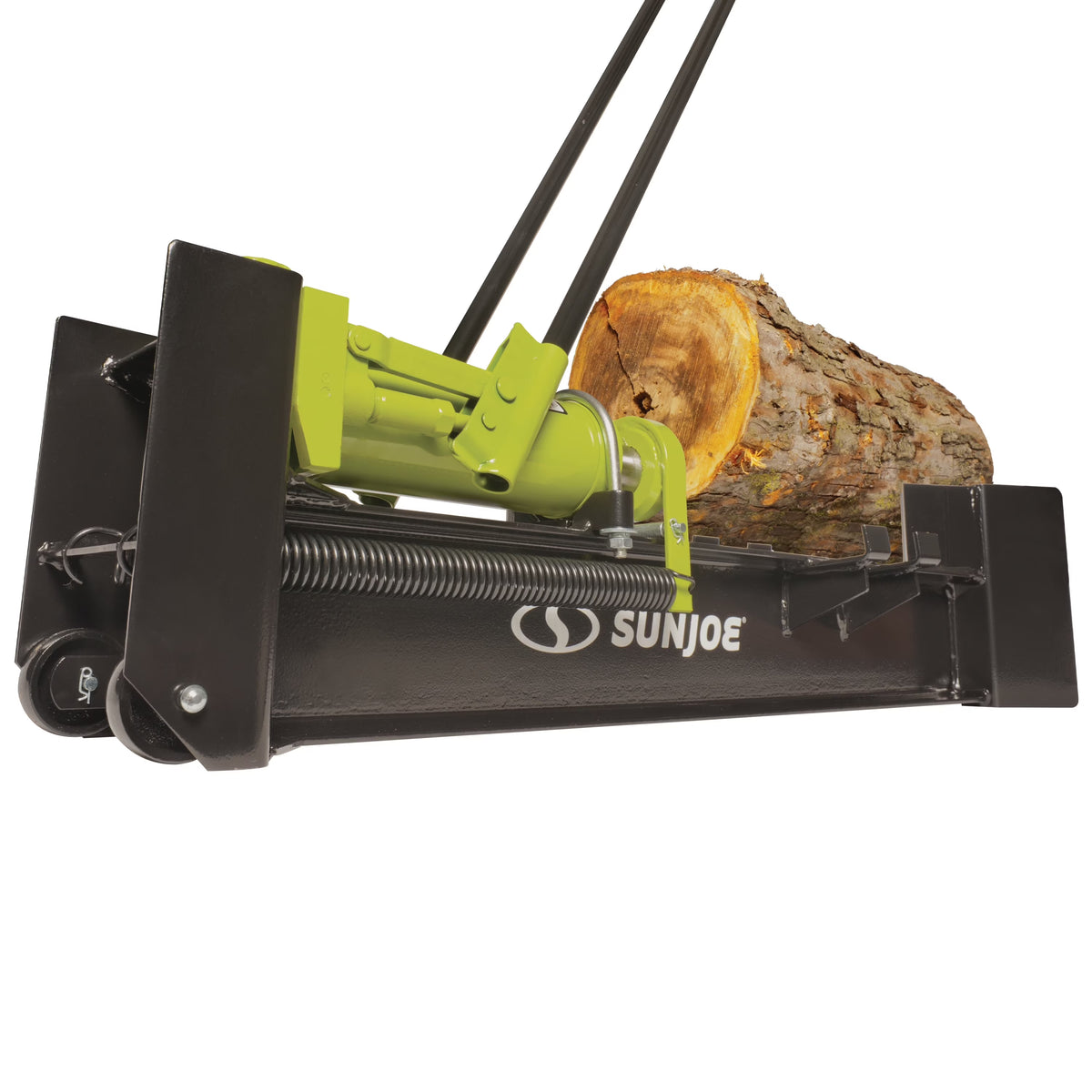 2026 NewSun Joe Hydraulic Steel Beam Log Splitter, 10 Ton Capacity Firewood Tool, Green, LJ10M