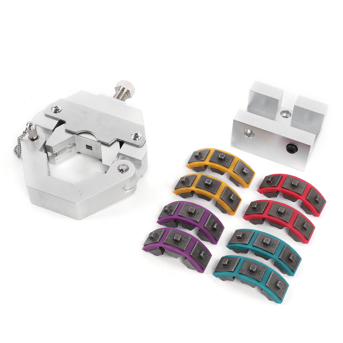 Manual C Hose Crimper,Manual A/C Hose Crimper Air Conditioning Repair Tool C Hose Crimper Set Modern Innovation