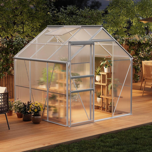 DSstyles Greenhouse Kit for Outdoors 67.32 in x 51.7 in x 76.8 in Shade House Greenhouses, Waterproof