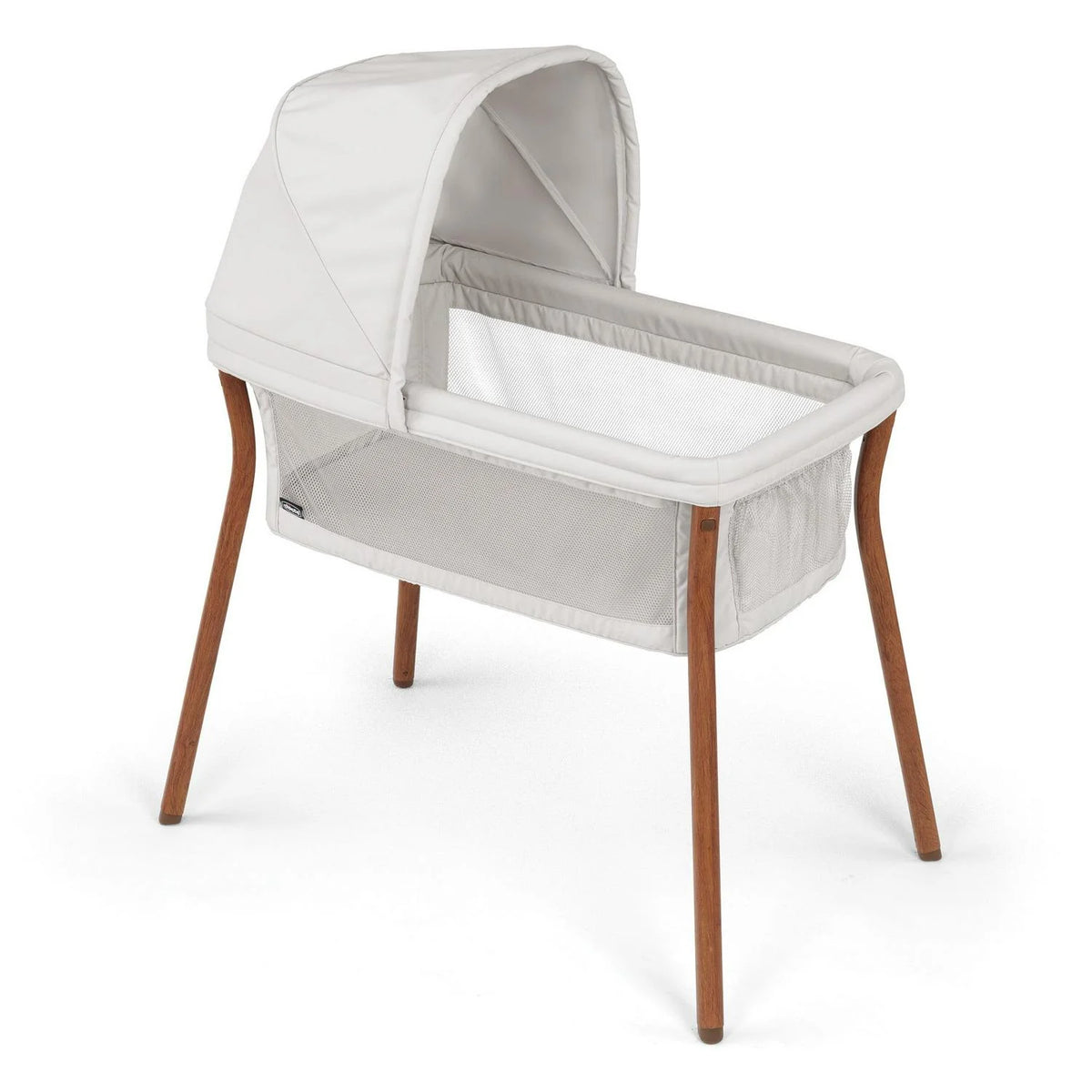 2026 NewChicco LullaGo Anywhere LE Portable Bedside Bassinet with Removable Canopy - Serene (Beige). New