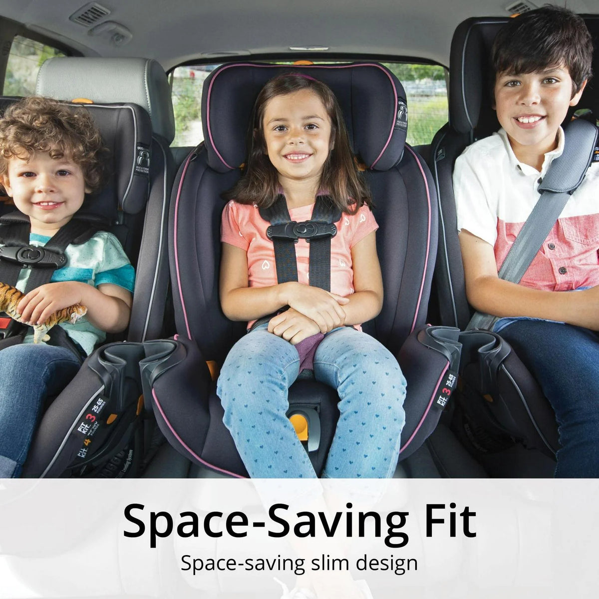 2026 NewChicco Fit4 Adapt 4-in-1 Convertible Car Seat - Vapor (Grey)