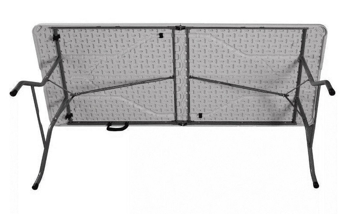 2026 NewCosco 6 Foot Folding Table In White Speckle