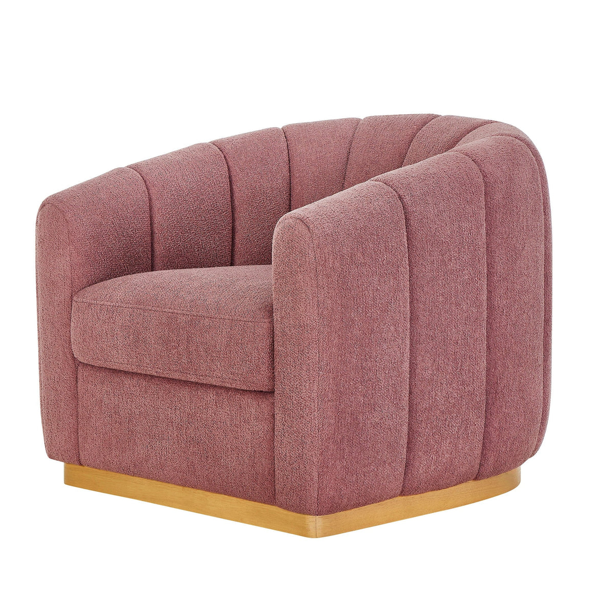 2026 NewBetter Homes & Gardens Lillian Accent Swivel Chair, Cream Linen
