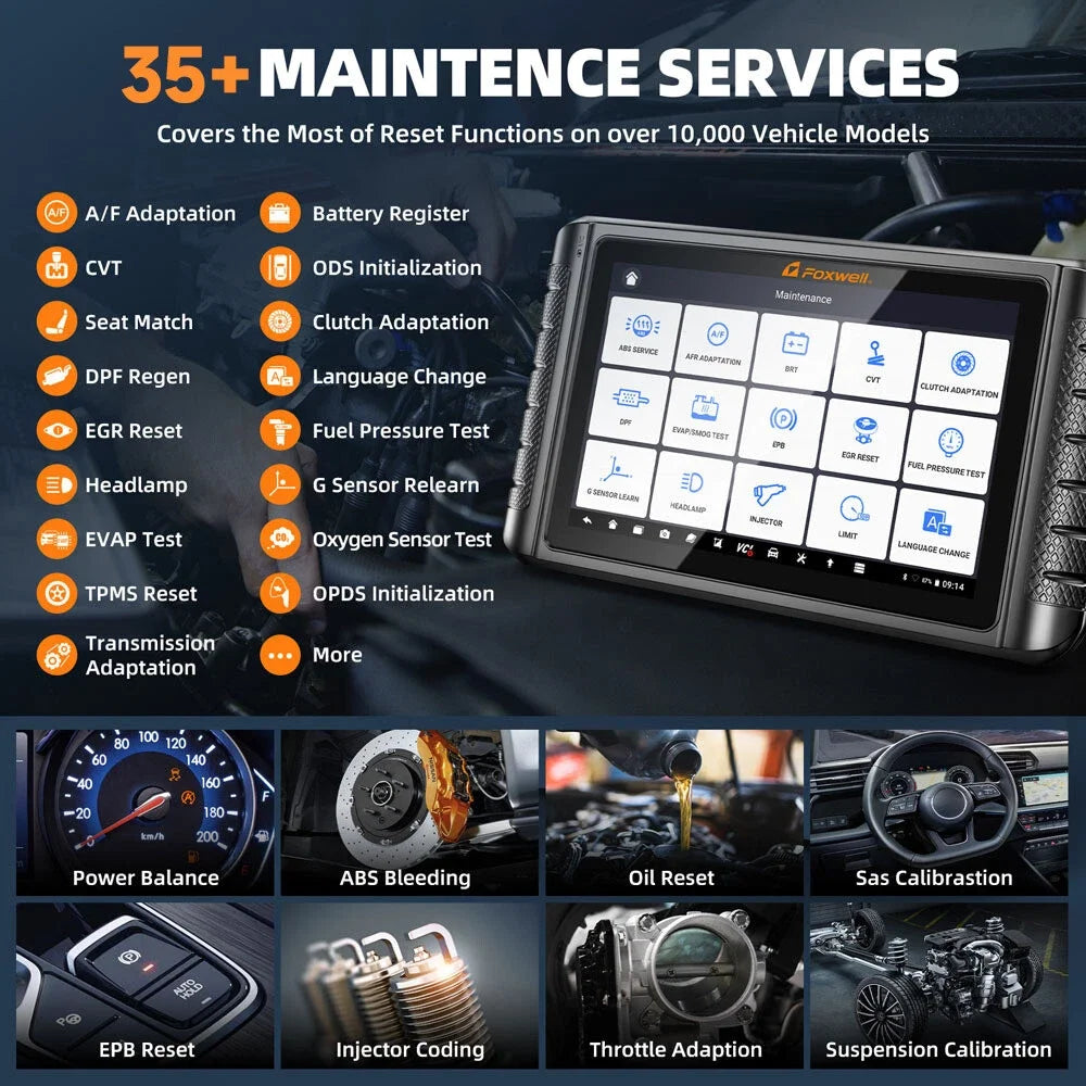 FOXWELL Car Diagnostic Tool w/ BM310