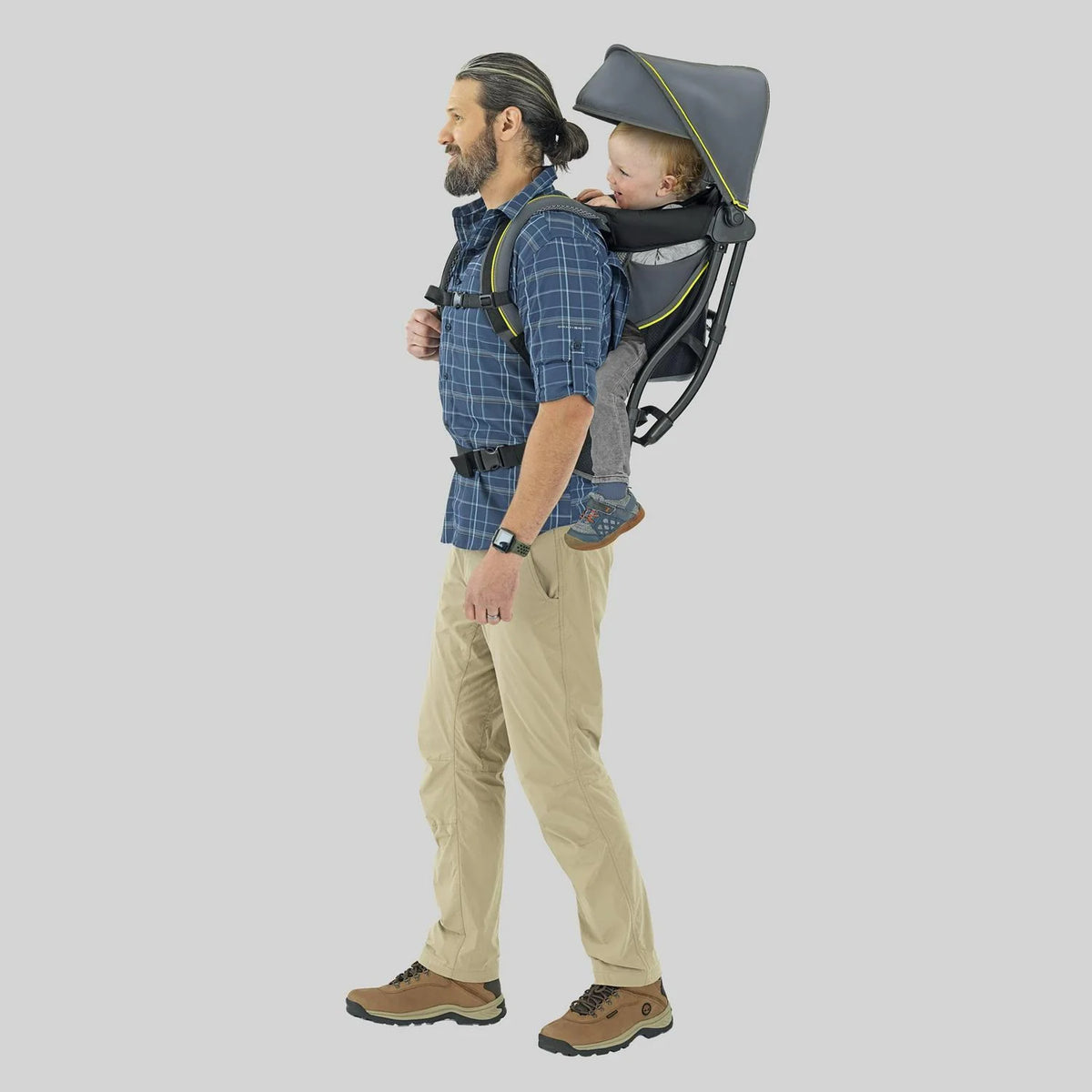 2026 NewChicco SmartSupport Backpack Carrier - Solar (Grey). New