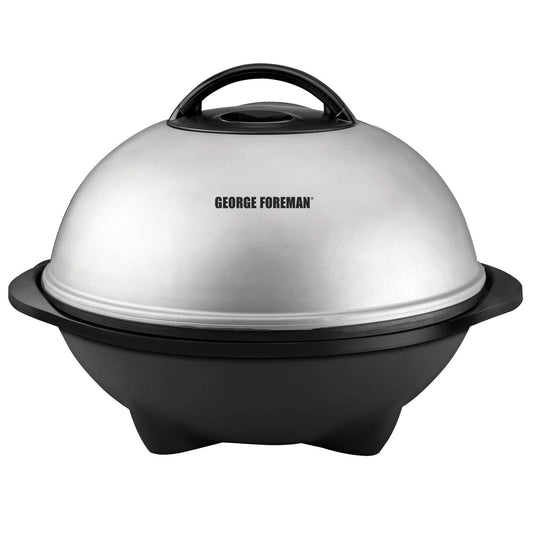 George Foreman Silver 12+ Servings Upto 15 Electric Grill