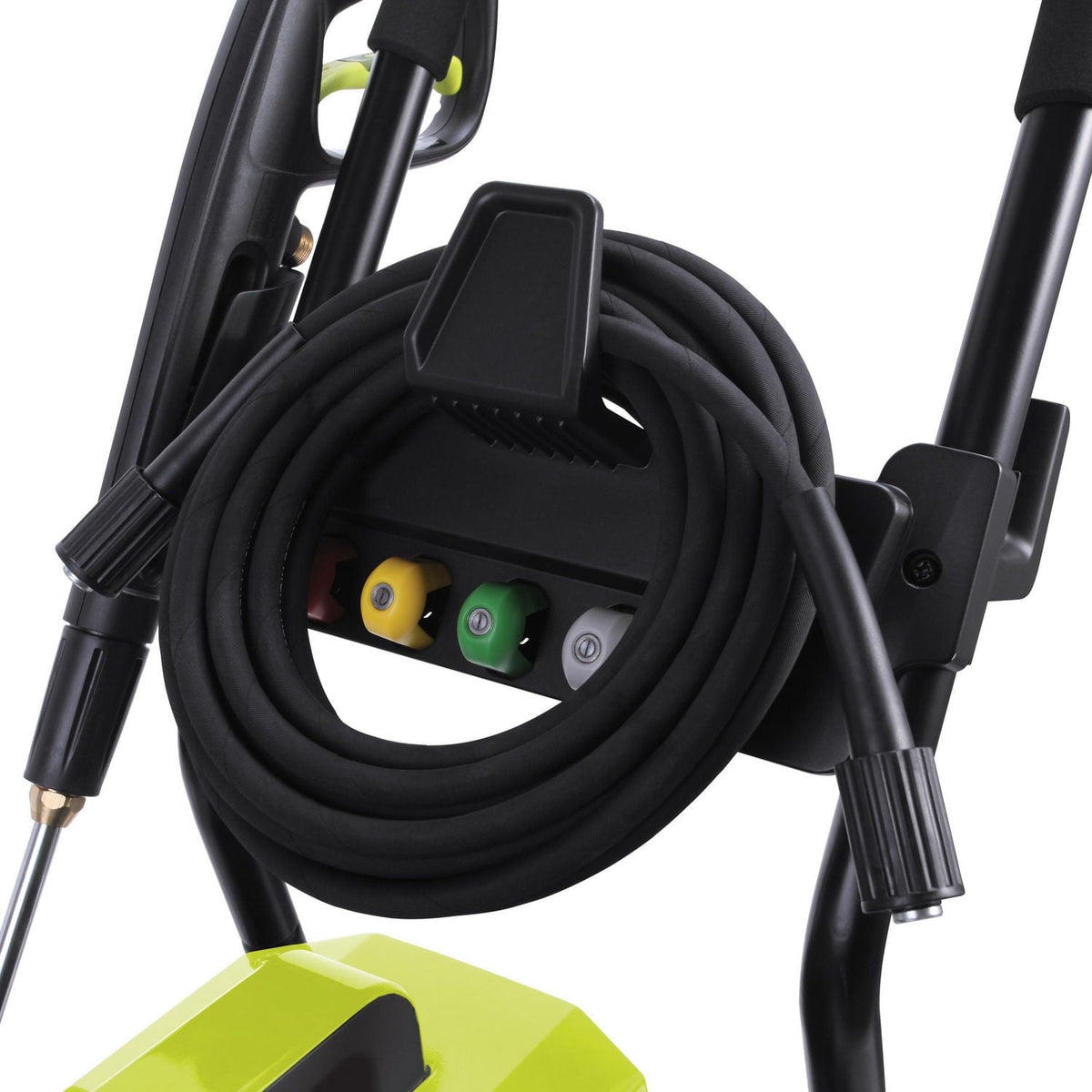 Sun Joe SPX9005-PRO Commercial Series Cold Water Electric Direct Drive Crank Shaft Pressure Washer, 2.15 HP Brushless Induction Motor, 120 Volt, Wall Mount, Roll Cage, 1300 PSI Max* , 2 GPM Max*