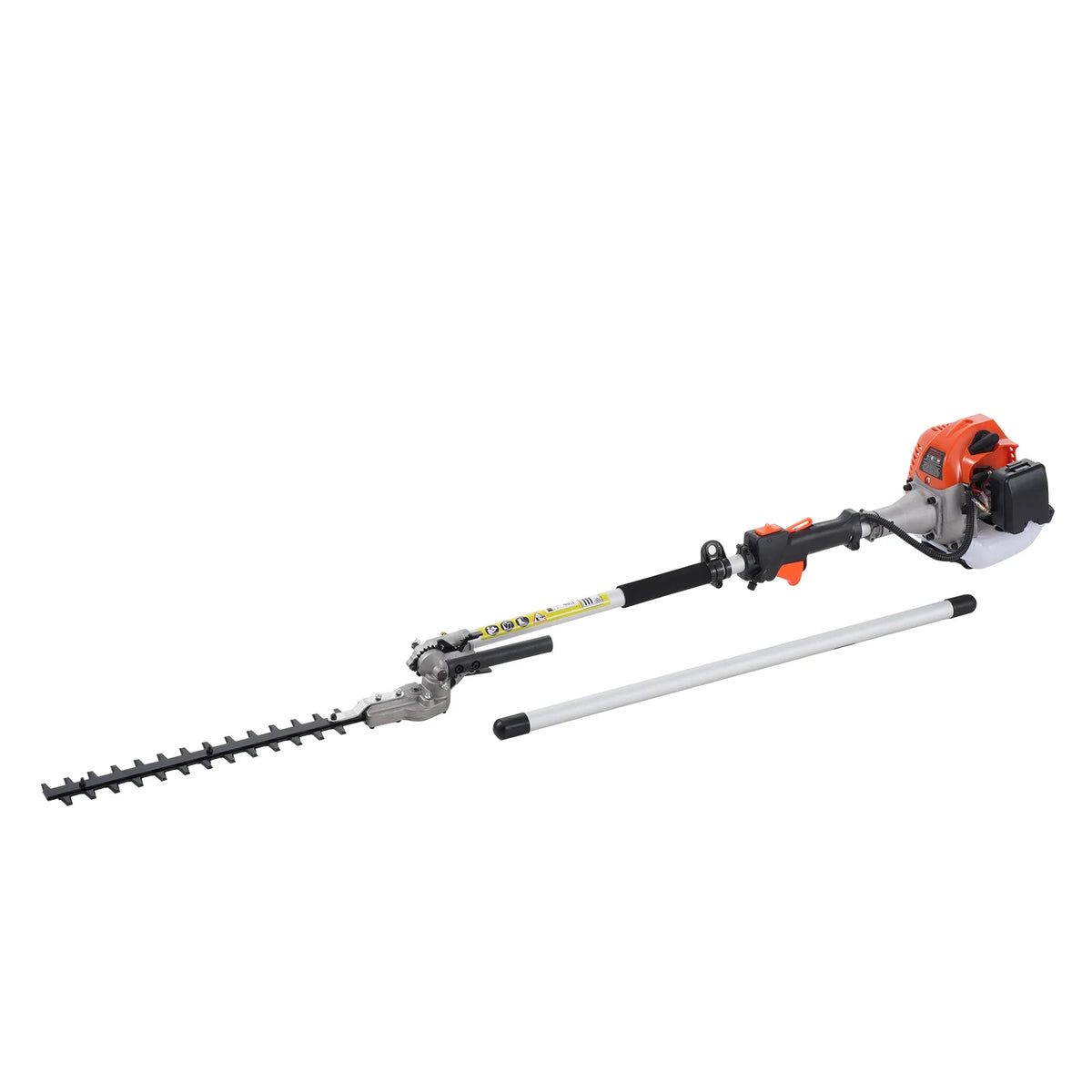 2026 NewVEVOR 26CC 5-in-1 Multi-Functional Trimming Tools, Gas Hedge Trimmer, Weed Eater, String Trimmer, Edger, Pole Saw Chainsaw Pruner with Extension Pole