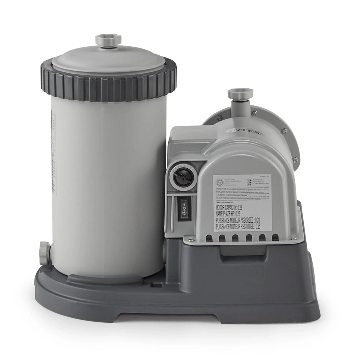 2026 NewIntex Krystal Clear 2500 GPH Swimming Pool Filter Cartridge Pump With Timer