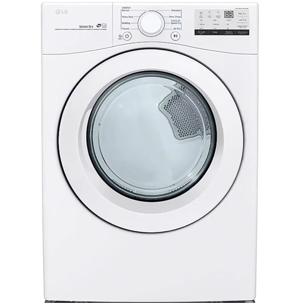 2026 NewLG DLE3400W 7.4 Cu. Ft. White Front Load Electric Dryer