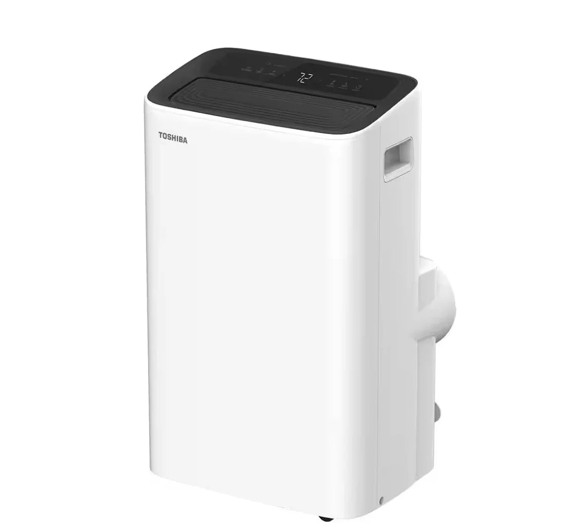 2026 NewRestored Toshiba PX0811CWRUFR 8,000 BTU 115-Volt Smart Wi-Fi Portable AC, Cools & Dehumidifies Up To 350 Sq. Ft. (Refurbished)