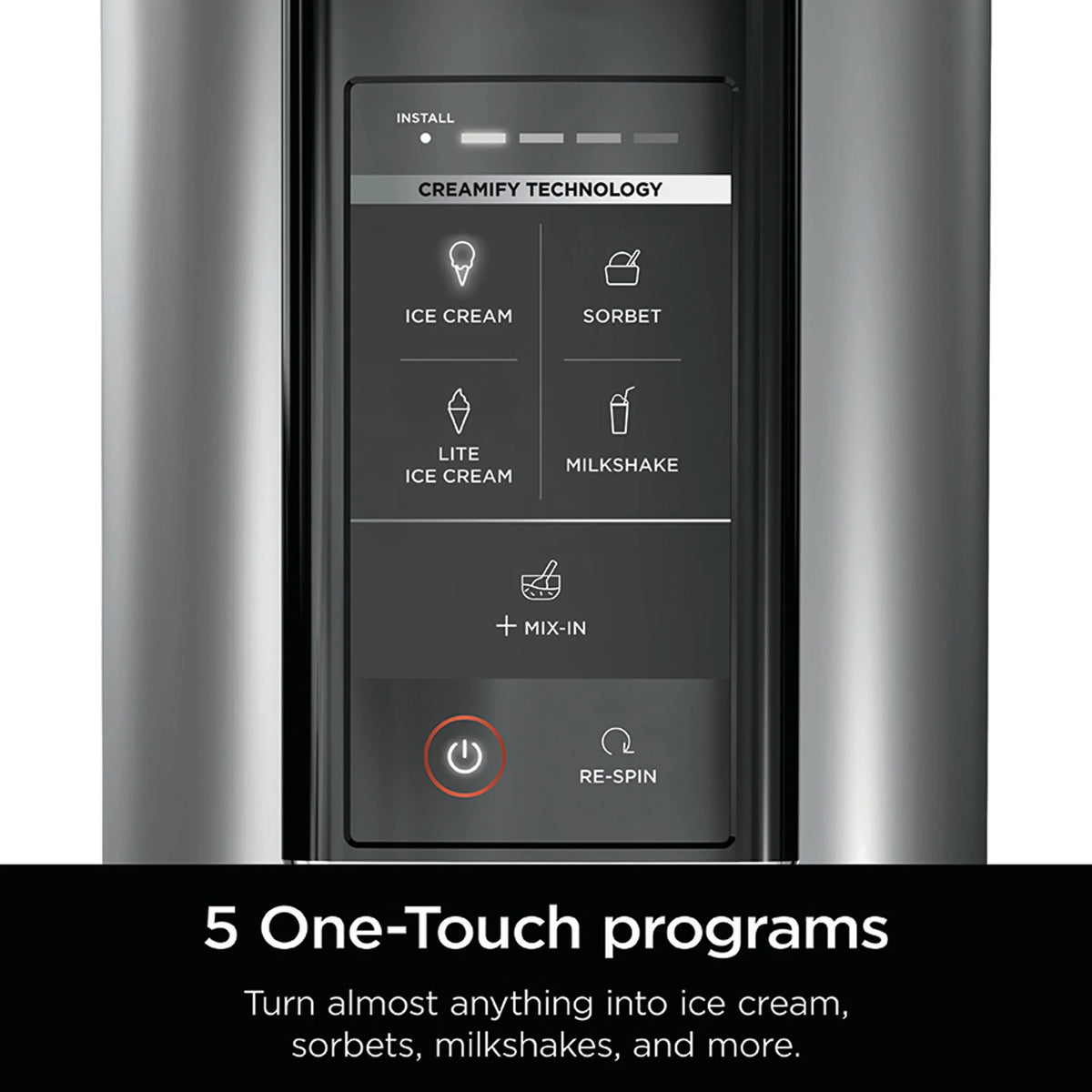2026 NewNinja CREAMi, Ice Cream Maker, 5 One-Touch Programs
