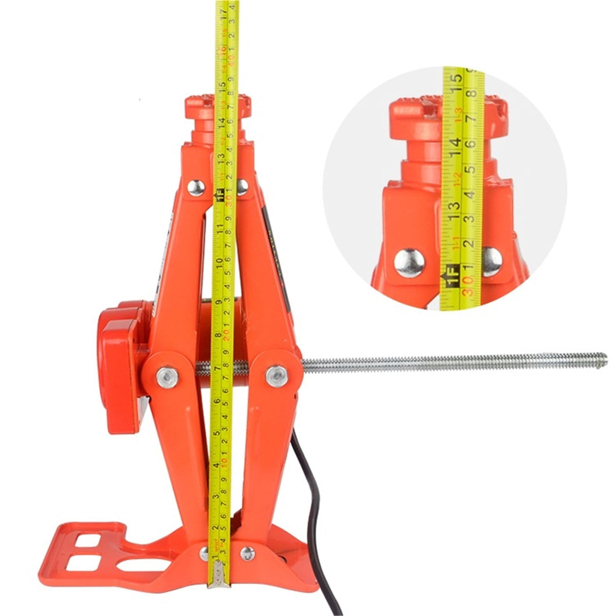 Portable 12V Car Jack 2Ton Electric Jack Auto Lift Scissor Jack Lifting Machinisms Lift Jack Muti Function ,Robust Construction