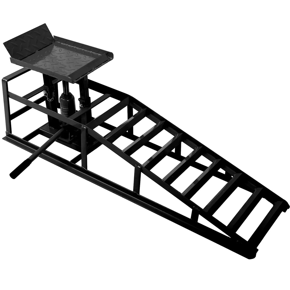 2026 NewRiedhoff Hydraulic Car Ramps 2 Pack, 11000 LBS Max, Lift Height 9.48" to 16.21", Heavy Duty, Black