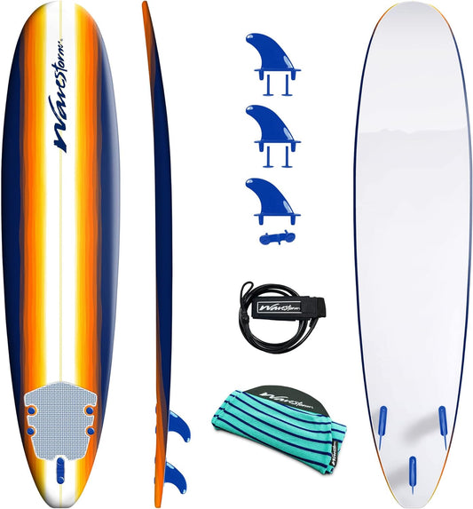 Classic Soft Top Foam 8ft Surfboard