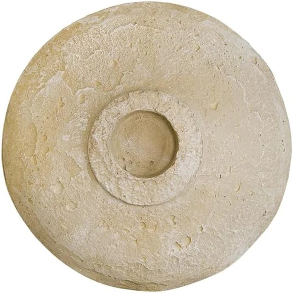 2026 NewSolid Rock Stoneworks 2 Piece Collanade Birdbath - 26" Tall - Desert Sand Color