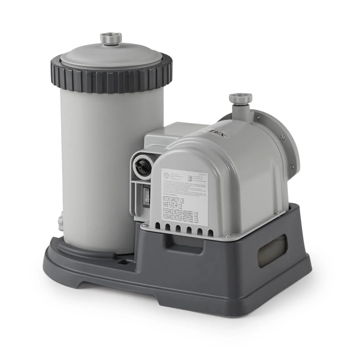 2026 NewIntex Krystal Clear 2500 GPH Swimming Pool Filter Cartridge Pump With Timer
