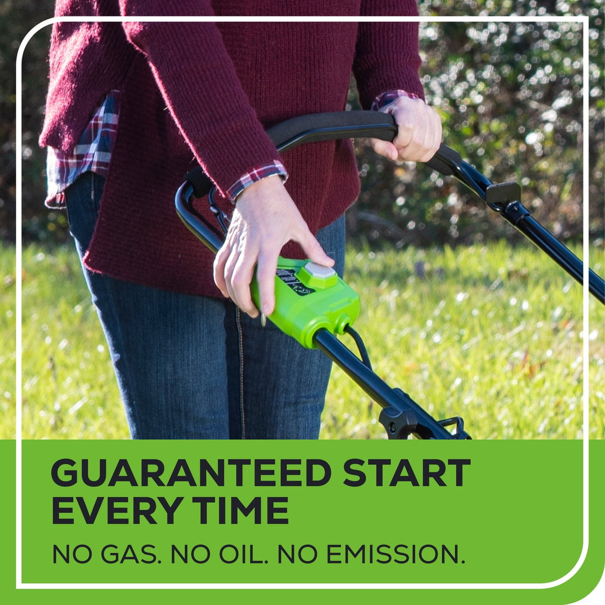 Greenworks 40V 20" Brushless Cordless Push Lawn Mower, 4.0 AH Battery and Charger Included [75+ Compatible Tools]