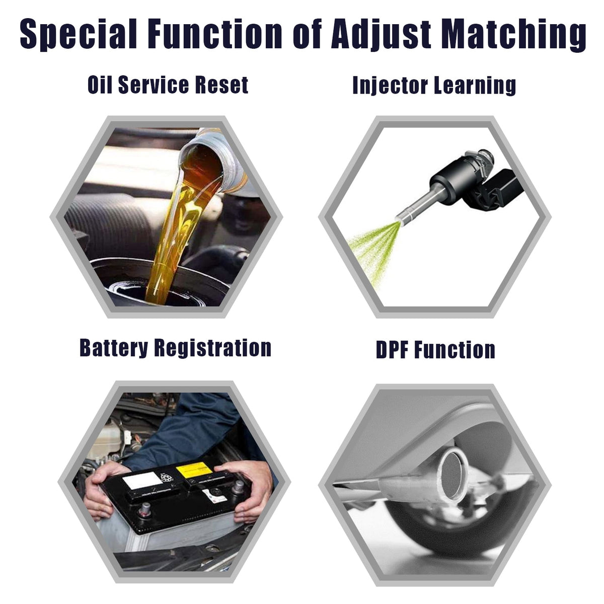 ANCEL VD700 Auto Code Reader for Volkswagen Audi VW Skoda Seat Oil EPB TPMS SAS Reset Service Injector Coding OBD2 Scanner Check Engine OBDII Automotive Car Diagnostic Scan Tool