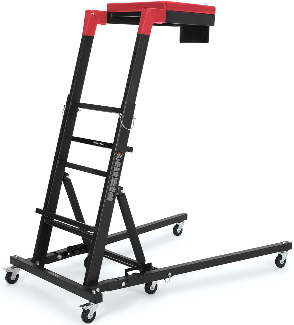 Yiwa 400 lbs Capacity Topside Creeper, Height Adjustable 48"-66", Foldable Mechanic Tool for Home Garage Maintenance