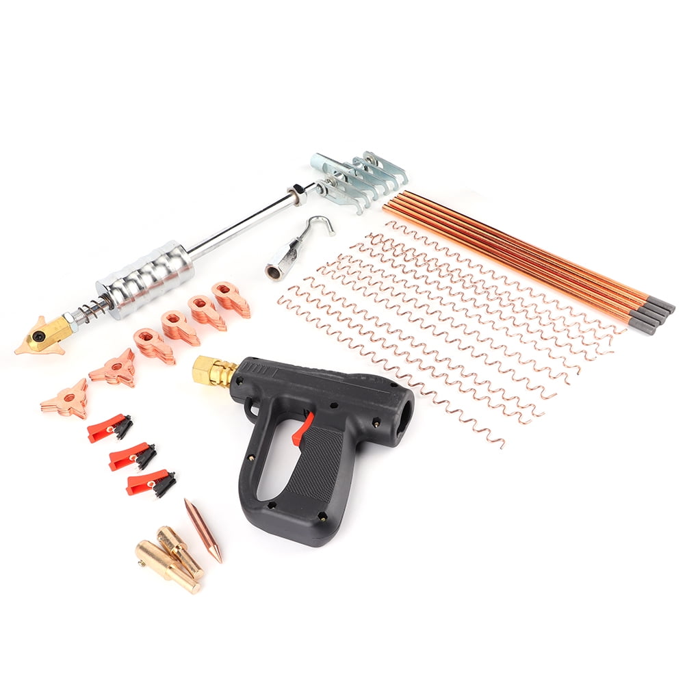 Dent Puller Dent Welder 86pcs Dent Puller Stud Welder Kit Auto Car Spot Repair Device Stud Welding Hammer Tool