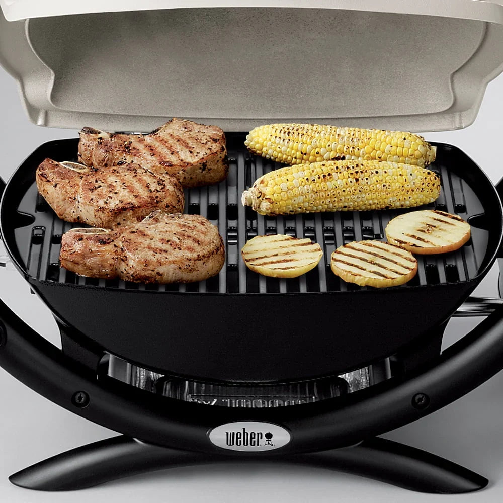 2026 NewWeber Q 1000 1-Burner Portable Gas Grill, Titanium