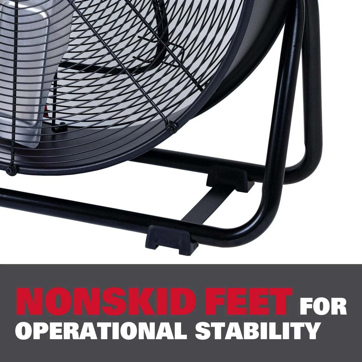 2026 NewEcomax 24 Inch High Velocity Drum Floor Fan. Industrial. 3-Speed. Adjustable Tilt