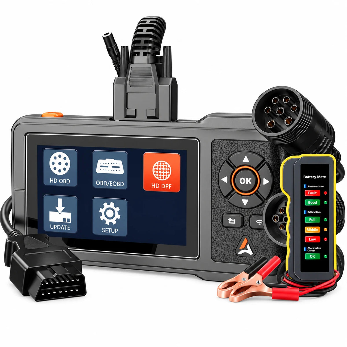 ANCEL Heavy Duty Truck Scanner OBD2 Tool for Vehicles