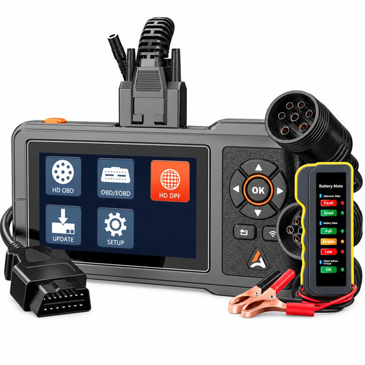 ANCEL Heavy Duty Truck Scanner OBD2 Tool for Vehicles