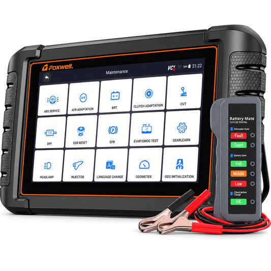 Foxwell NT809 BT OBD2 Scanner Diagnostic Tool with BM310
