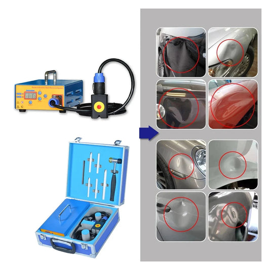 Auto Body Paintless Dent Repairs Machine Portable Removal Induction Heating Equipment Car Metal Plate Dents Restore Pulling Tool ,30S Fast Heating