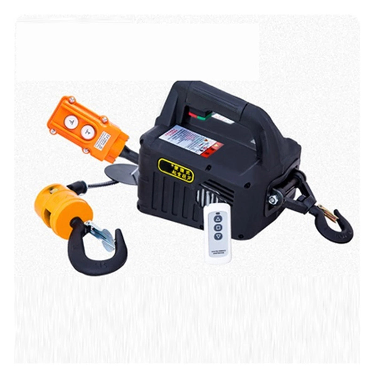 500kg Remote Control Crane Hoist Wire Rope Electric Hoist Aluminum Shell Hoist Household Indoor Small Crane Hoist ,Powerful Pulling Performance