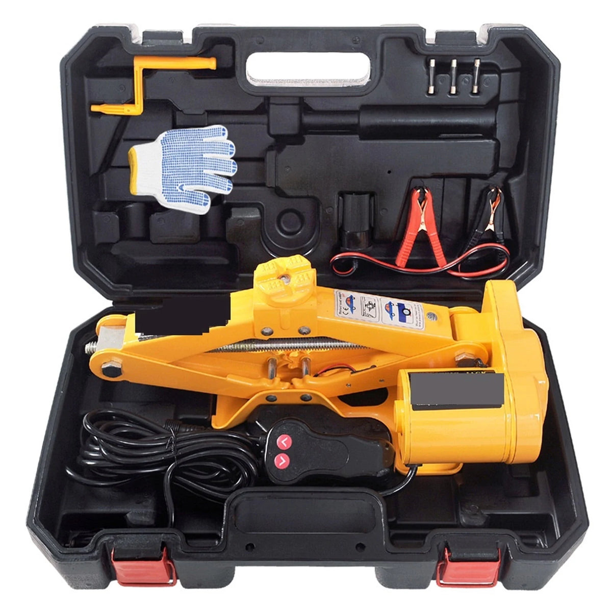 12V Car Electric Jack Portable Scissor Jacks Automatic Lifting 2Ton Machinisms Lift Jack Wheel Disassembly Replacement Aid Tools ,Robust Construction