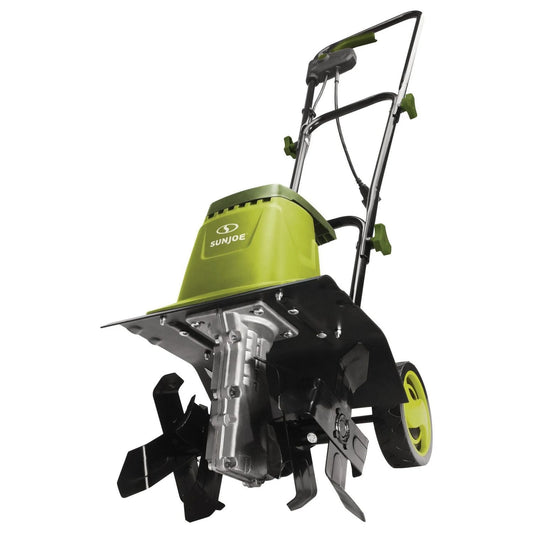 Sun Joe TJ602E Electric Garden Tiller/Cultivator, 12-Inch, 8 Amp