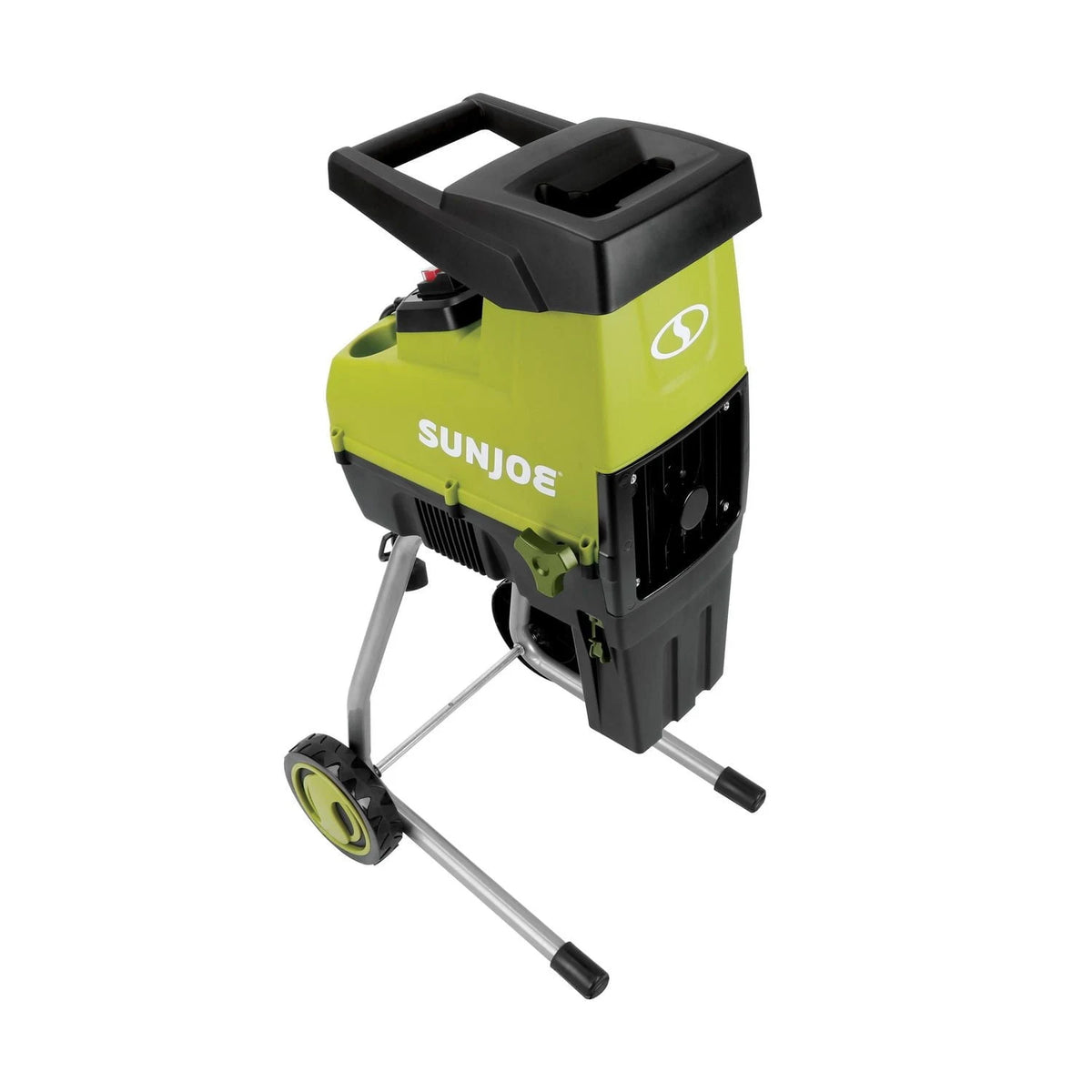 Sun Joe CJ603E 1.7 Inch Cutting Diameter Electric Silent Wood Chipper/Shredder, 15-Amp