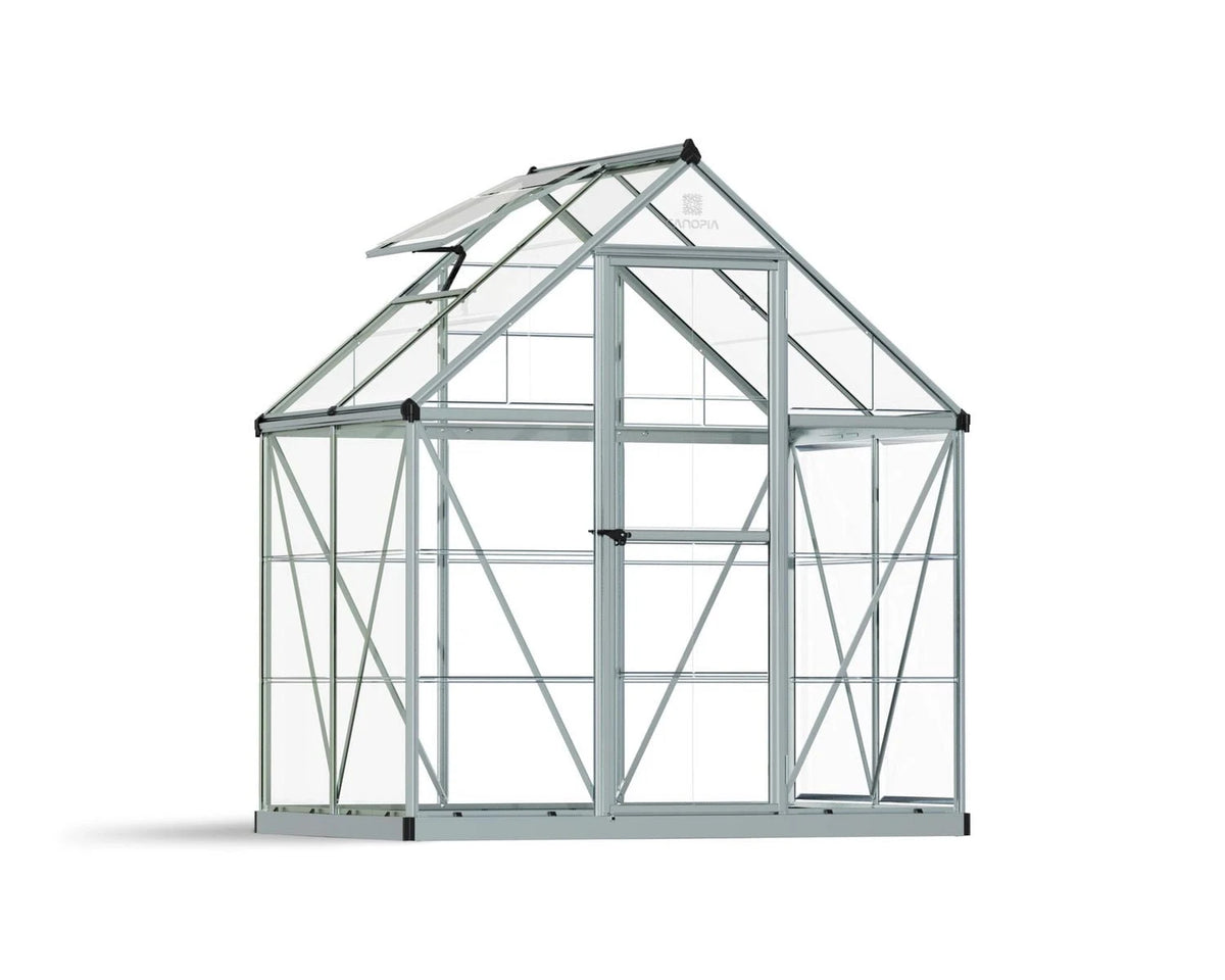 Harmony 6 ft. x 4 ft. Greenhouse Kit - Silver