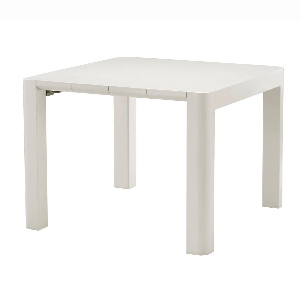 Patioflare 40IN Square Patio Table, Cream