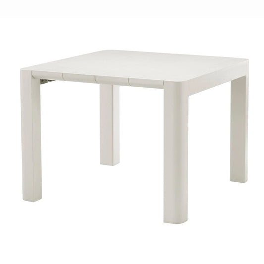 Patioflare 40IN Square Patio Table, Cream