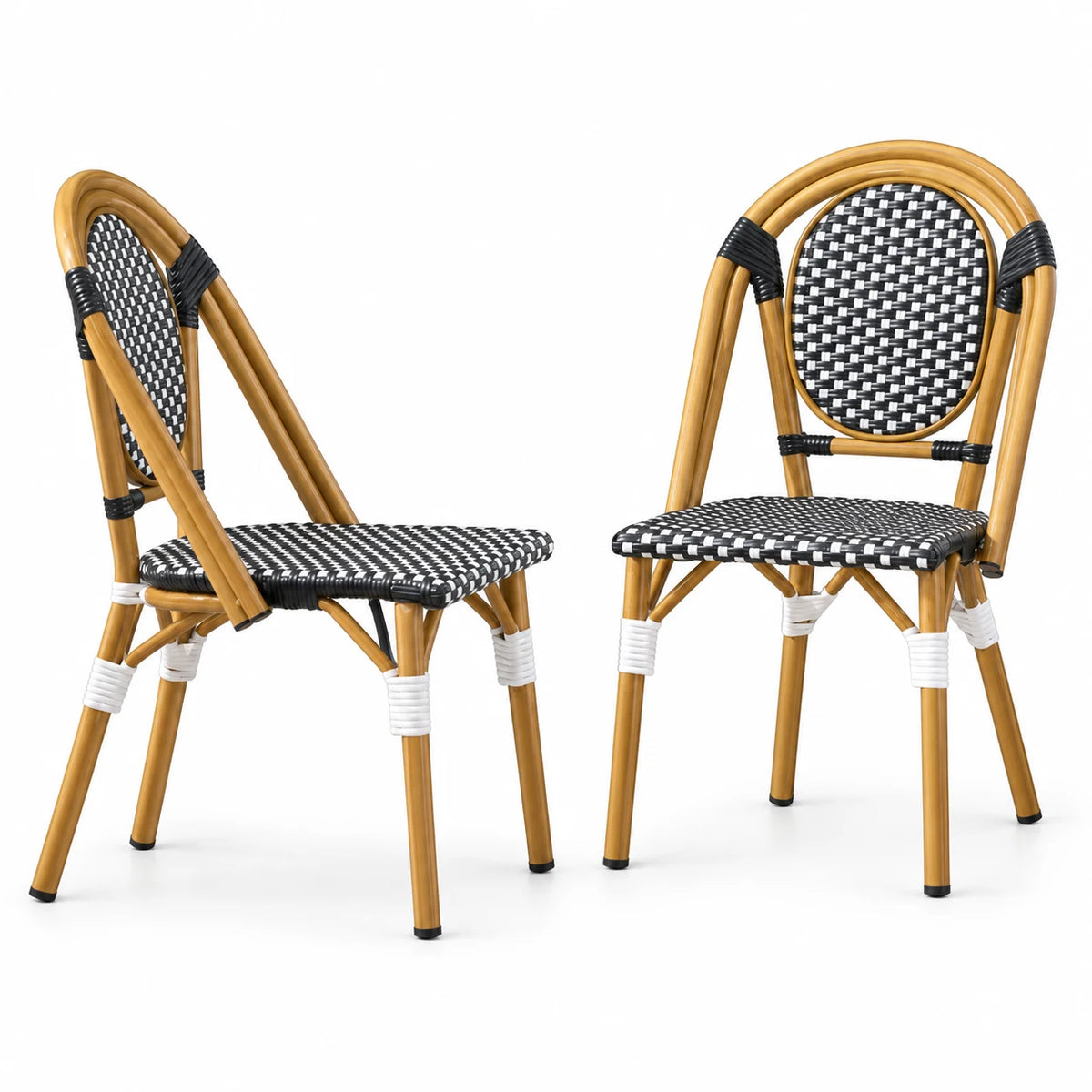 Outdoor French Bistro Chairs (Set of 2)