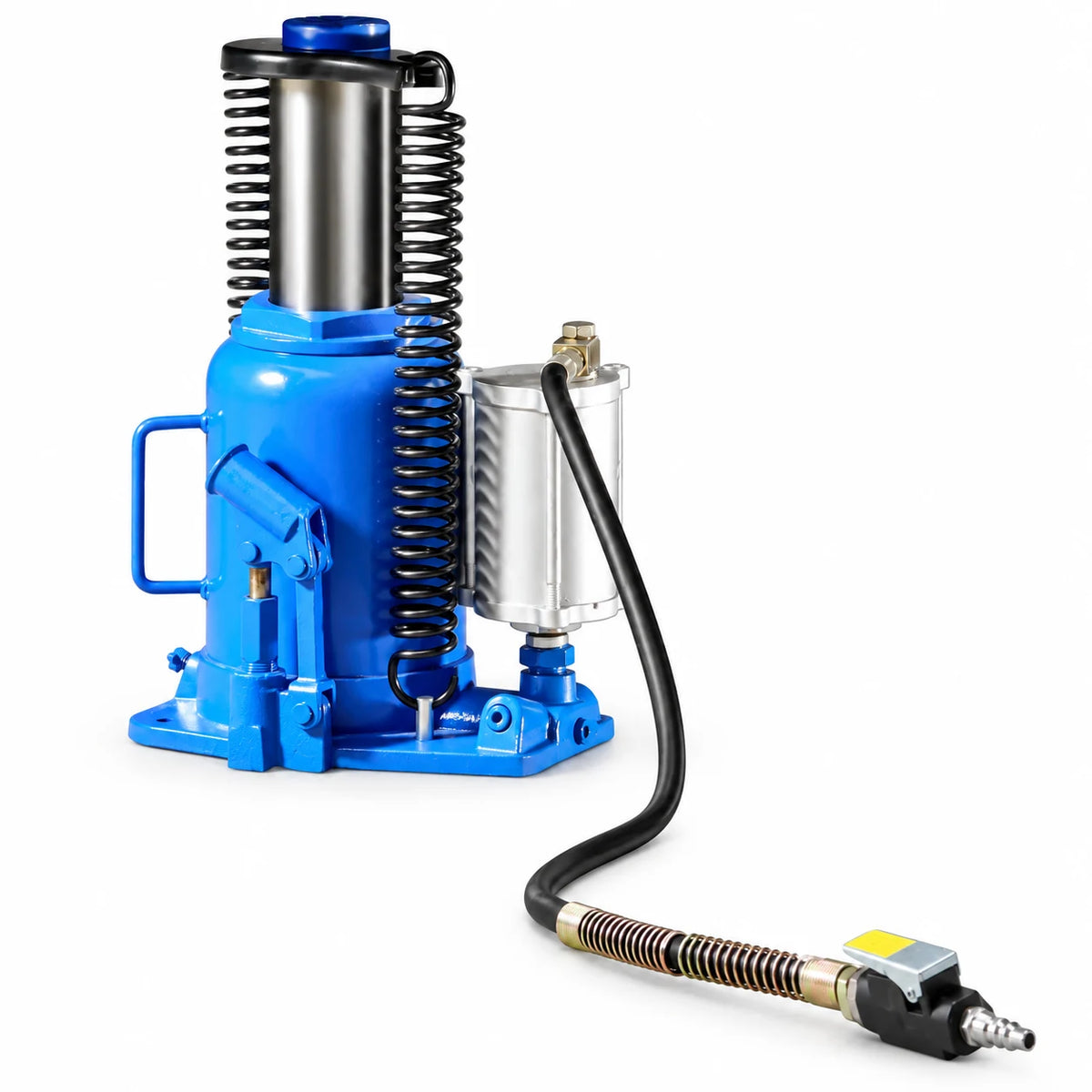 VEVOR Air Hydraulic Bottle Jack, 32 Ton (70546.9 lbs) Capacity, 10-16.3 Inch Lifting Range, Pneumatic/Manual Heavy Duty Welded Bottle Jack with Pump for Car