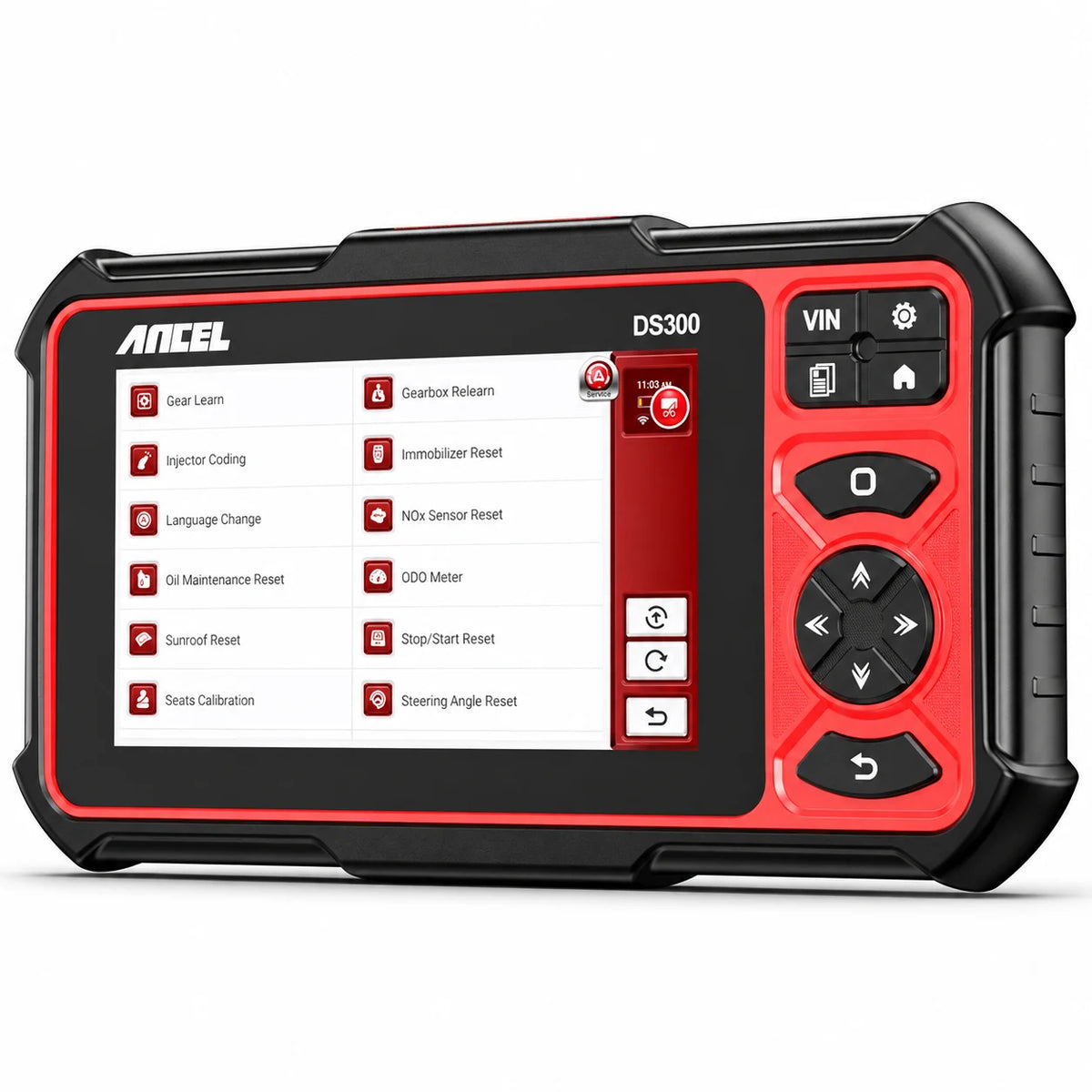 ANCEL DS300 Bidirectional OBD2 Scanner, All System Diagnostic Scan Tool with 30 Plus Reset Services and ECU Coding for All Cars