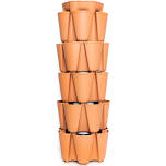 GreenStalk 5 Tier Vertical Planter, Terracotta