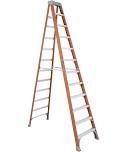 Louisville Ladder 12 - Foot Fiberglass Step Ladder, 300 - Pound Load Capacity, Type IA, FS1512