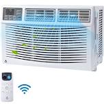 Garvee 5000 BTU Window Air Conditioner, Fast Cooling for Rooms up to 150 Sq. Ft, Window Ac Unit with 7 Level, 12000 / White | With Wi-Fi