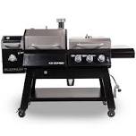 Boss Platinum KC Combo. Wi-Fi? and Bluetooth? Wood Pellet and Gas Grill-Instock
